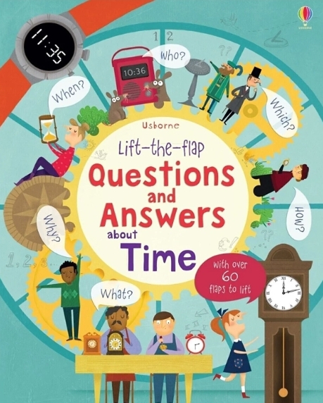 3. كتاب Lift-the-flap Question and Answers About Time