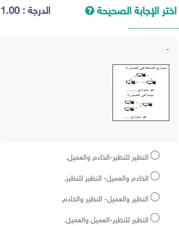 نموذج الشبكة في الصورة هو نموذج بينما في الصورة هو نموذج